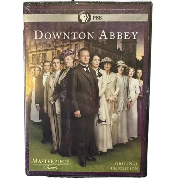 Downton Abbey Season 1 Masterpiece DVD TV Series Original UK Edition Maggie Smit - Picture 1 of 2